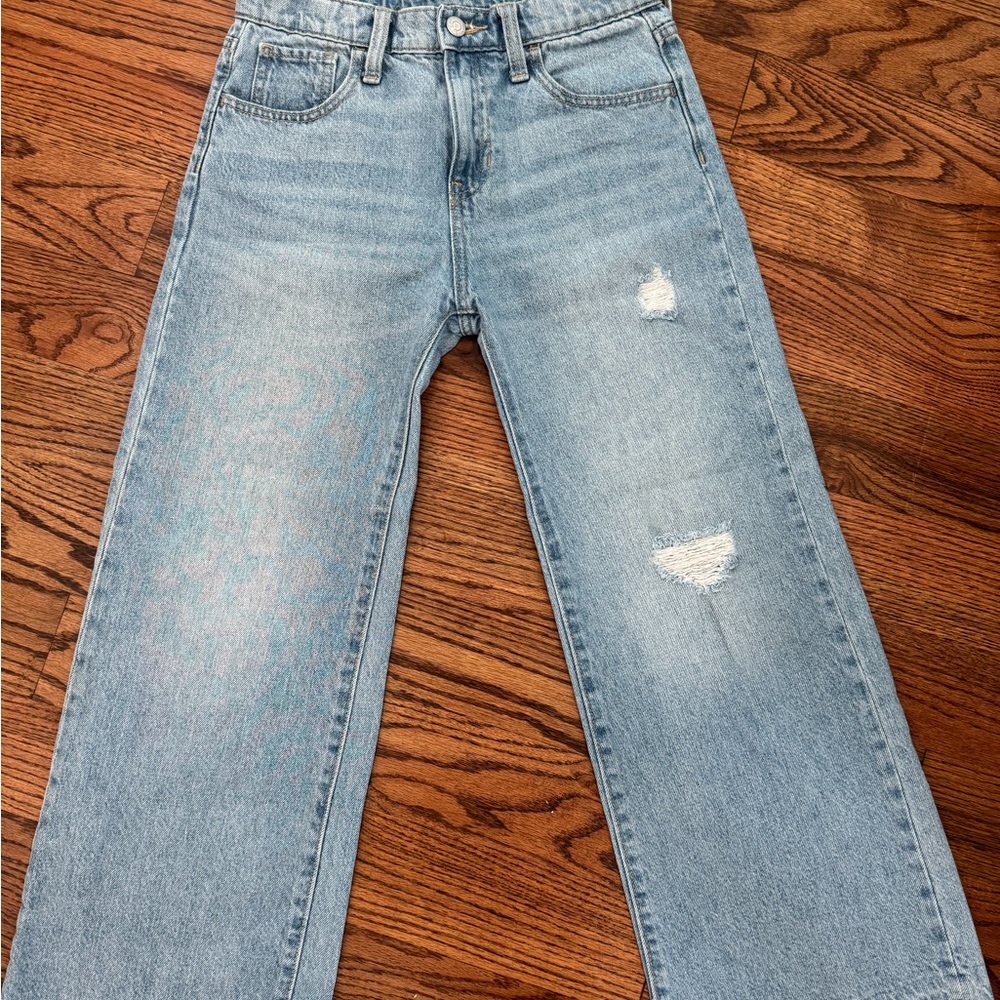 Old Navy Blue Wide Leg Jeans
